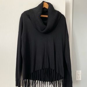 COPY - Michael Kors Black Fringe Sweater